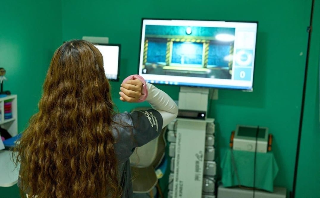 IA asiste en la rehabilitación. Imagen: cortesía
