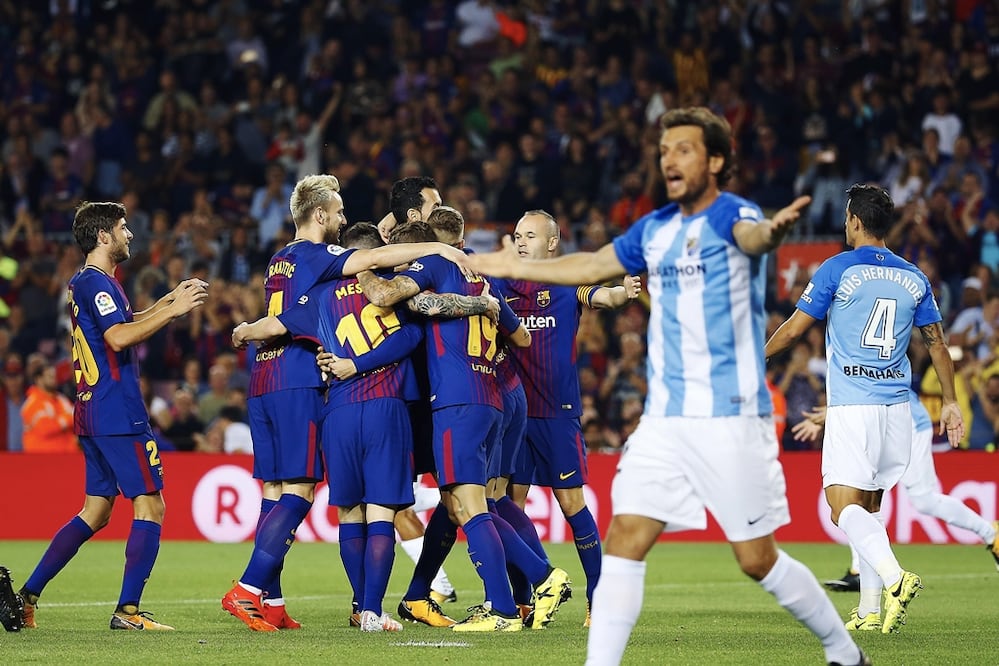 Reuters. Barcelona recibe al Málaga en la fecha 9 de La Liga de España