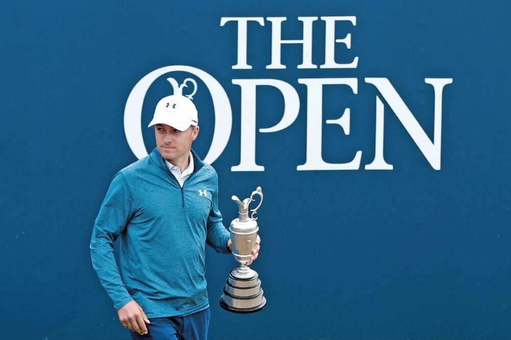 Jordan Spieth defiende el título, aunque no ha vuelto a ganar desde el Abierto británico del año pasado (PAUL CHILDS. REUTERS)