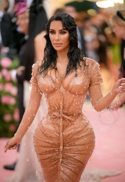 Esta es la historia detrás del vestido mojado de Kim Kardashian para la MET Gala 2019
