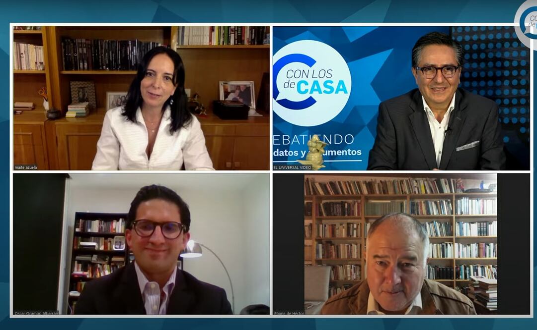 Con los de Casa. Foto: tomada de video. EL UNIVERSAL