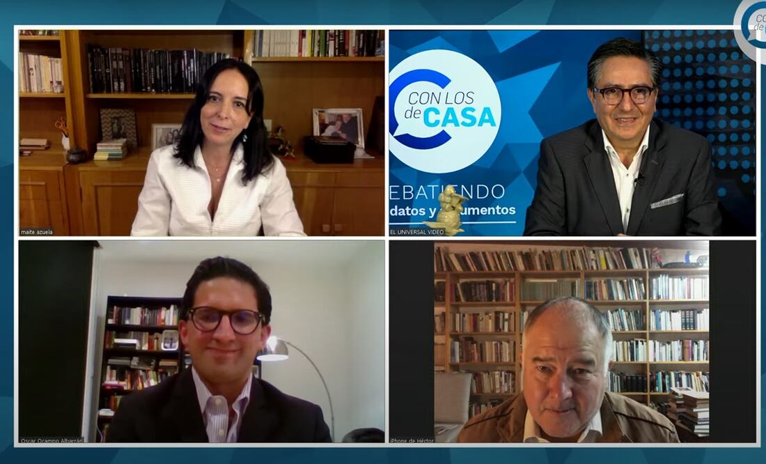 Con los de Casa. Foto: tomada de video. EL UNIVERSAL