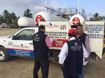 Profeco sanciona a 20 gaseras por irregularidades