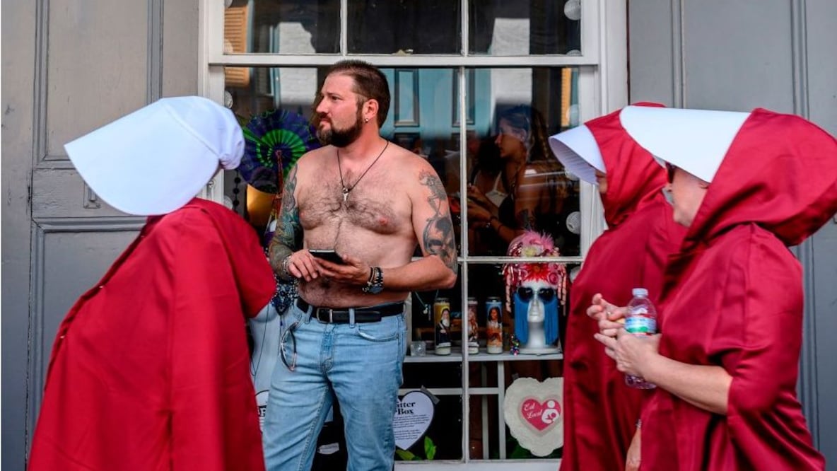 Muchas personas protestaron en Luisinana contra la aprobación de la ley. Foto: BBC
