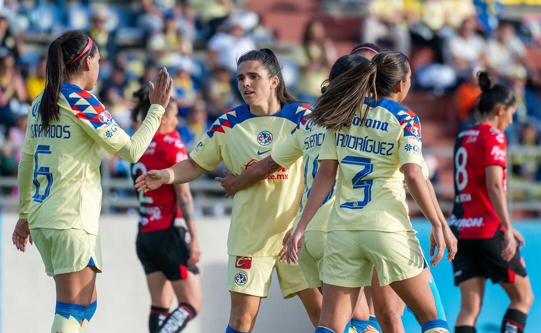 América Femenil durante la primera jornada del Clausura 2024 - Foto: Imago7
