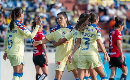 América Femenil se adelanta y vence a Atlas durante la primera fecha del Clausura 2024