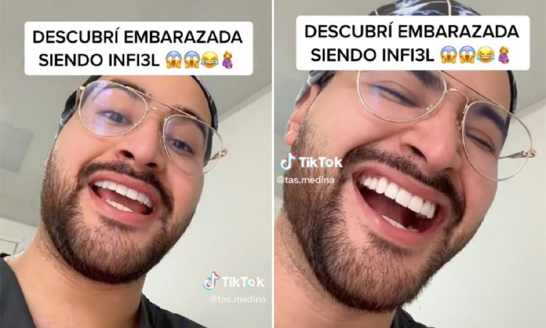 En su cuenta de TikTok suele hacer clips con información sobre salud, consejos y videos divertidos. FOTO: TikTok @tas.medina