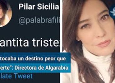 “Ni tantita tristeza me dan los LeBarón": directora de Algarabía