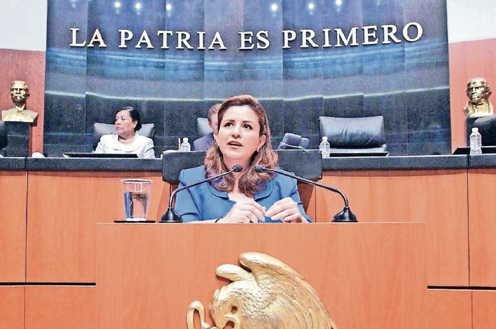 Re chazo. La senadora Martha Tagle critica que el recorte para 2017 afecte rubros como educación y salud (ARCHIVO. EL UNIVERSAL)