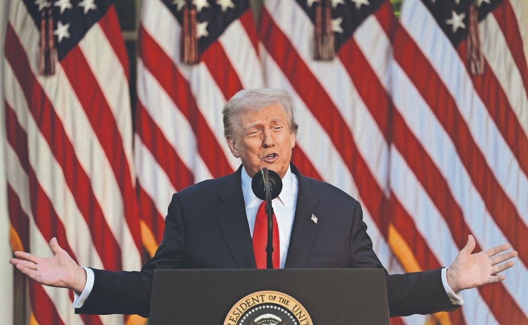 Donald Trump, mandatario estadounidense en la Casa Blanca, en Washington, el 14 de octubre. Foto: de Alex Brandon. AP/Archivo