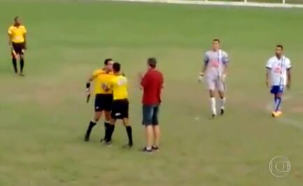 Árbitro que sacó arma será sometido a examen psicológico