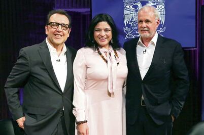 Representantes de Meade, AMLO y Anaya debaten sobre cultura