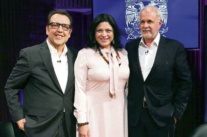 Representantes de Meade, AMLO y Anaya debaten sobre cultura