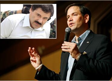 Rubio exige que se juzgue a "El Chapo" en EU una vez detenido