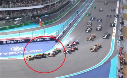 Max Verstappen señaló a Checo Pérez por daños en su monoplaza en Miami: Podría haber terminado mal