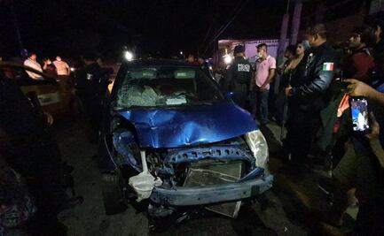 Exgobernador de Tabasco choca mototaxi el que viajaba una mujer embarazada