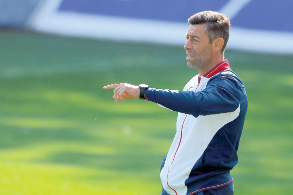 El entrenador celeste dejó de pedirles que sean campeones. Foto: IMAGO7