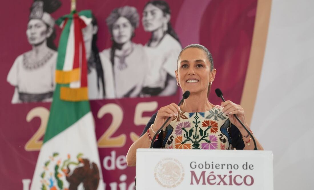 Claudia Sheinbaum, presidenta de México, visita Tlajomulco, Jalisco. Foto: Especial