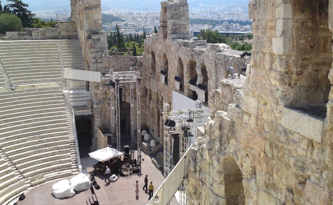 El recinto se erigió en el año 161 por orden del cónsul romano Herodes Ático. (FOTO: National Opera of Greece)