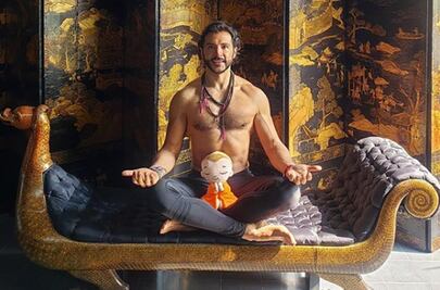 El "Yoga teacher" presume su relación con Eduardo Ávila