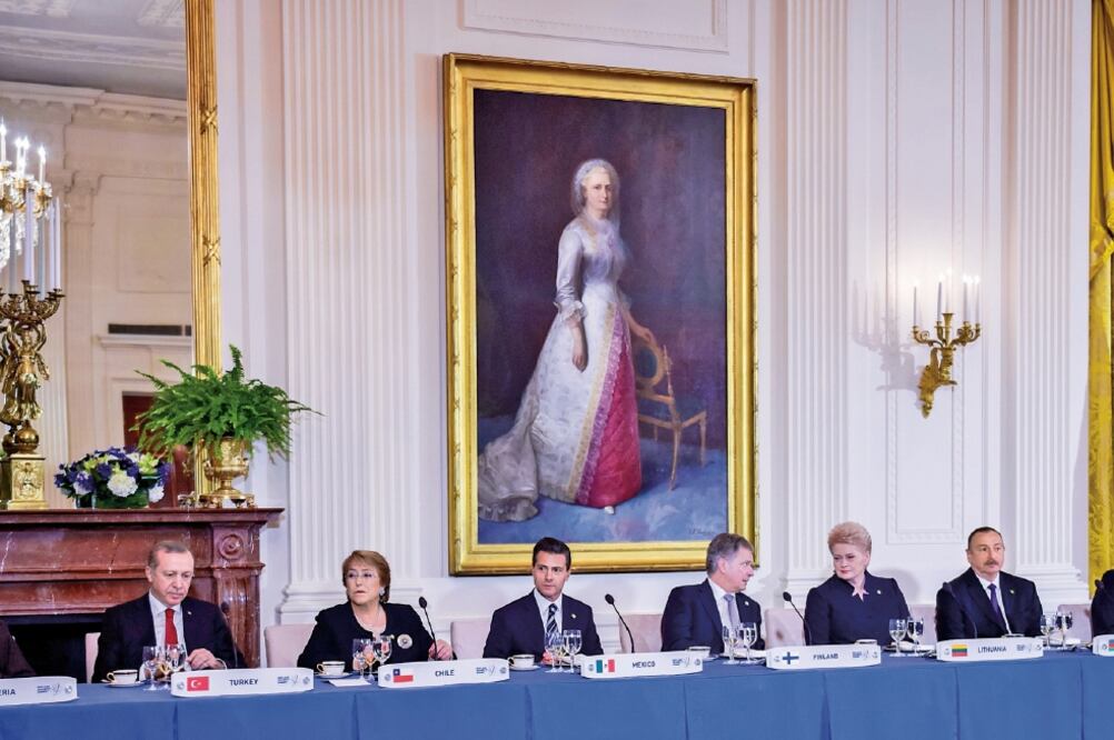 El presidente Enrique Peña Nieto participó ayer en el inicio de los trabajos de la cuarta Cumbre de Seguridad Nuclear que se desarrolla en la capital de Estados Unidos (PRESIDENCIA)