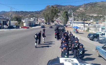 Con patrullajes y filtros de seguridad buscan inhibir a bandas delictivas y extorsionadores en Acambay