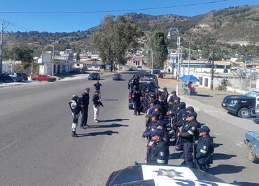 Con patrullajes y filtros de seguridad buscan inhibir a bandas delictivas y extorsionadores en Acambay