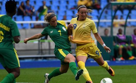 Suecia se impone 1-0 a Sudáfrica en Río 2016