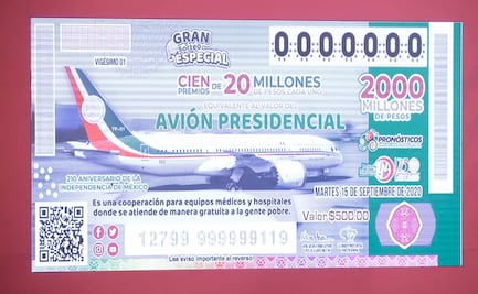 Gobierno de AMLO gastará 500 millones de pesos en "cachitos” de la rifa del avión presidencial 
