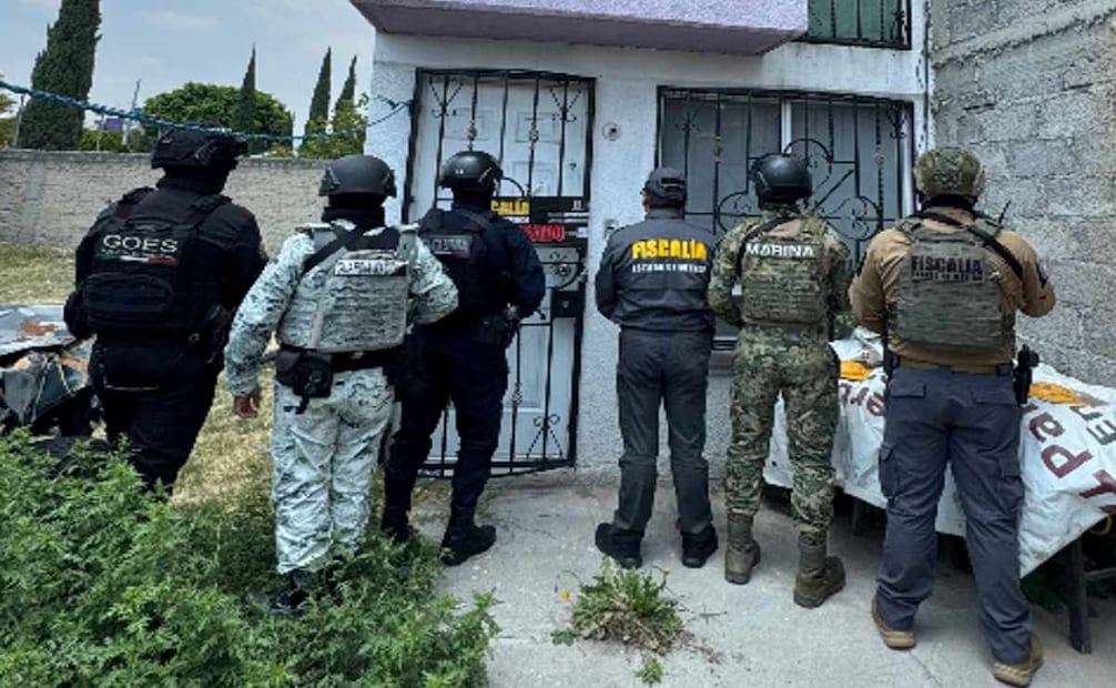 Aseguramiento de inmuebles en el Estado de México (Edomex). Foto: Especial