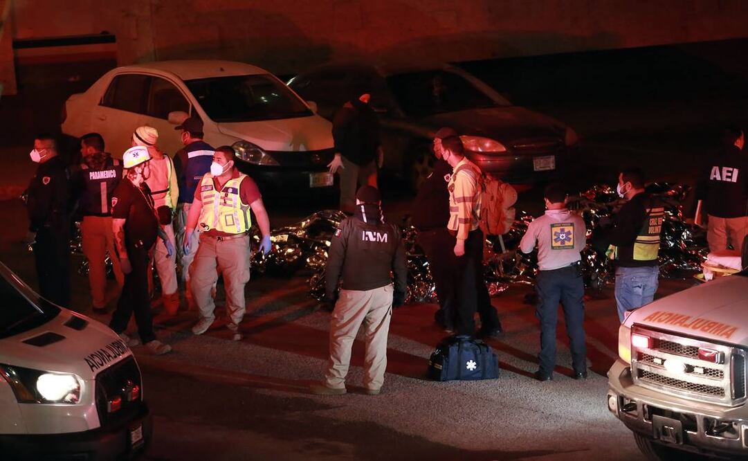 Hasta el momento, el INM ha informado de la muerte de 40 personas tras el incendio en Ciudad Juárez. Foto: Christian Torres/EL UNIVERSAL