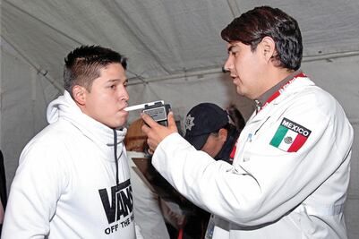 Alistan alcoholímetro para noche del 15 de septiembre