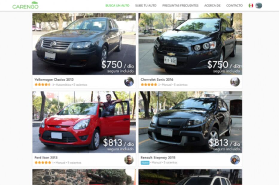 Lanzan aplicación para rentar autos en México