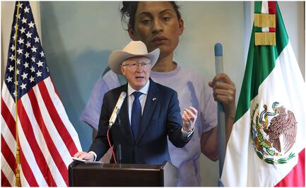 Hay fentanilo en México y también se produce acá: Ken Salazar; deja como encargado de embajada a Mark Johnson