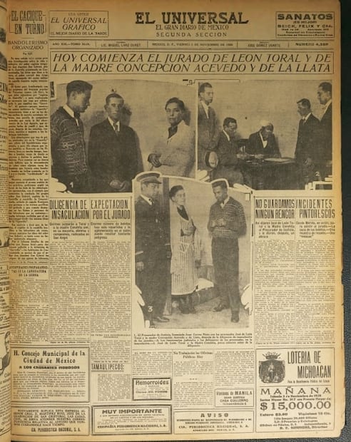 La monja que colgó el hábito después de la muerte de Obregón