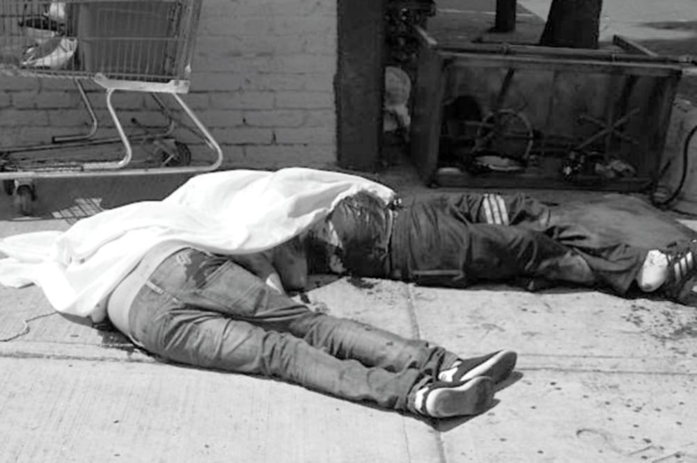 Tres personas muertas y seis más lesionadas en la balacera de la colonia San Simón Culhuacán, Iztapalapa. (ESPECIAL)