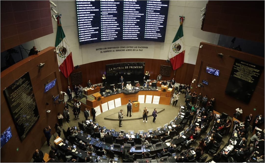 Senado de la República discute la Supremacía constitucional este 24 de octubre del 2024. Foto: Carlos Mejía/EL UNIVERSAL
