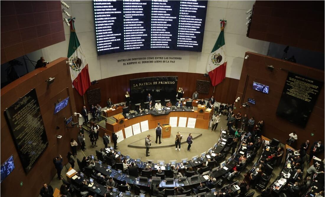 Senado de la República discute la Supremacía constitucional este 24 de octubre del 2024. Foto: Carlos Mejía/EL UNIVERSAL