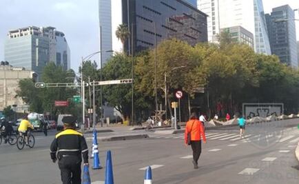 Reportan cierres viales por paseo ciclista y eventos religiosos en CDMX