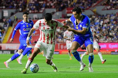 Liga MX: Cruz Azul triunfa (1-3) ante Necaxa en la Jornada 6 del Apertura 2026