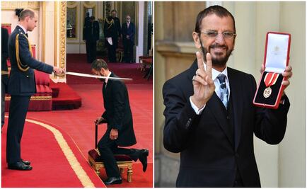 Ringo Starr recibe nombramiento como Caballero del Imperio Británico