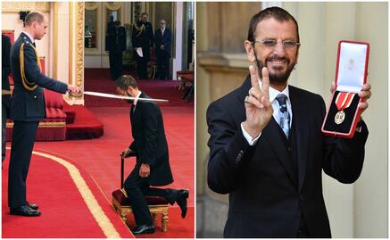 Ringo Starr recibe nombramiento como Caballero del Imperio Británico