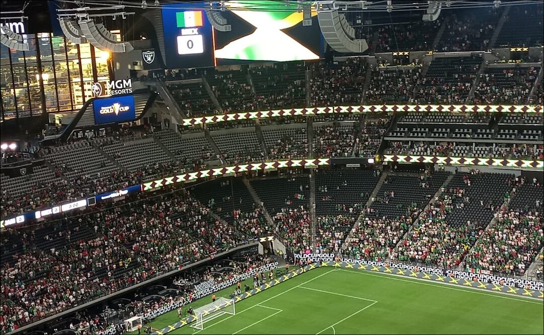 El Allegiant durante el Jamaica vs México - Foto: Daniel Blumrosen / EL UNIVERSAL