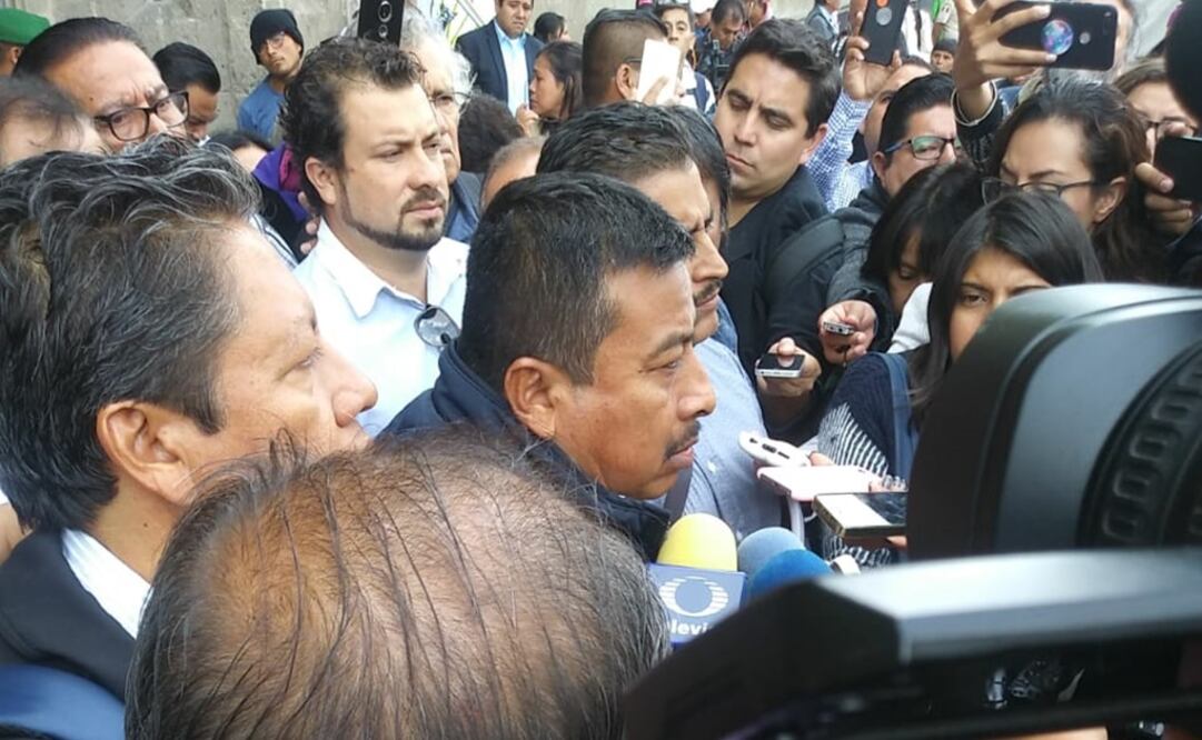 Pedro Gómez Bamaca, secretario general de la sección 7 de la CNTE en Chiapas. Foto: Tomada de Twitter @cnte_7