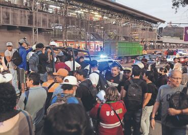 Fallas en la Línea B dan su “remojo” a Rubalcava, nuevo director del Metro