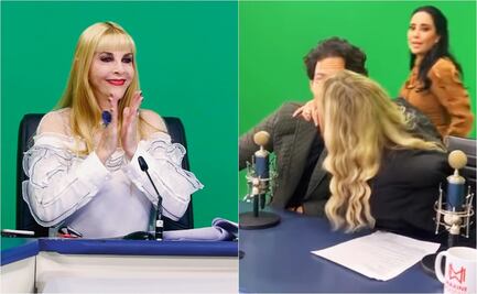 Shanik Berman le "roba" un beso a Emmanuel Palomares, la condenan en redes sociales