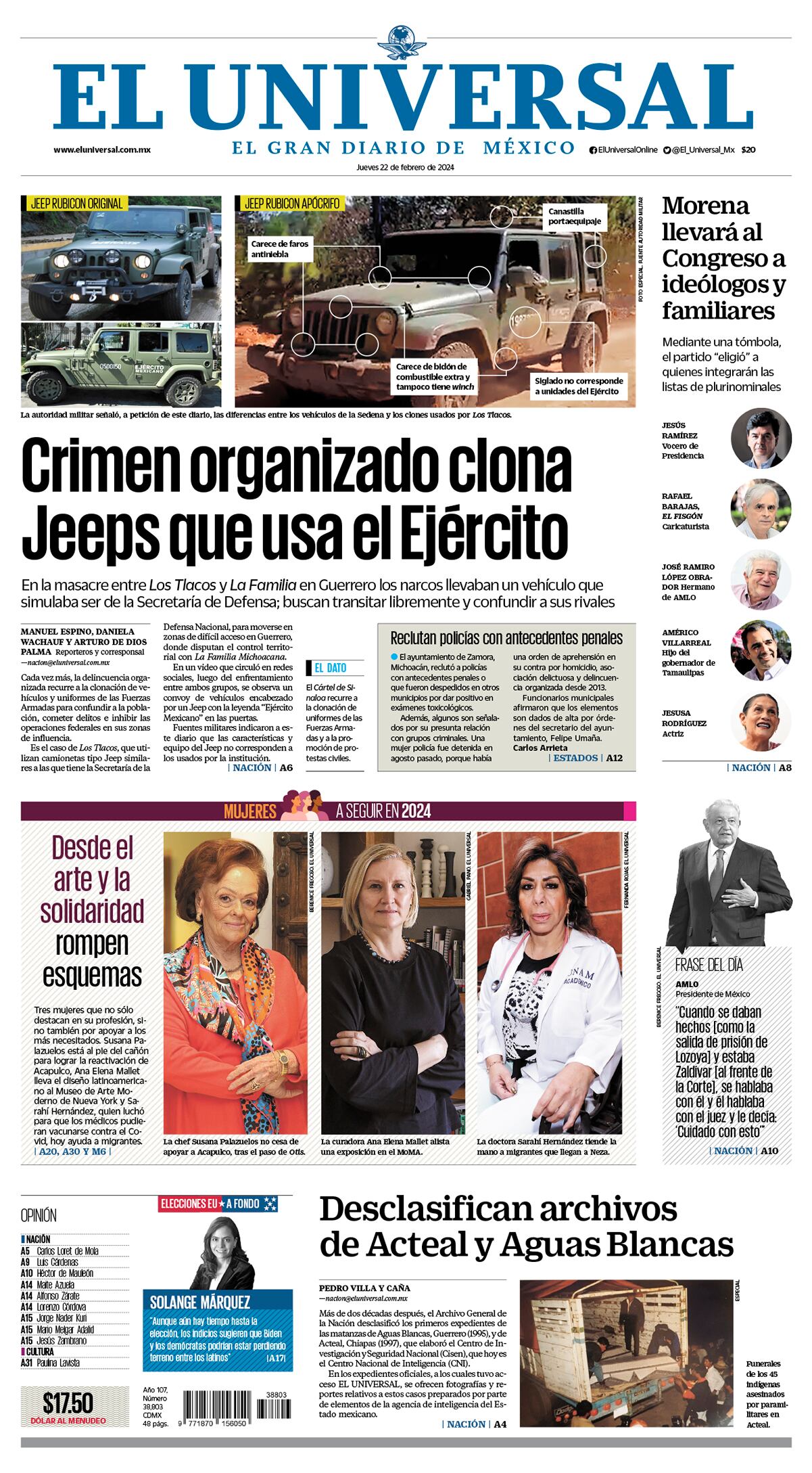 Portada impresa