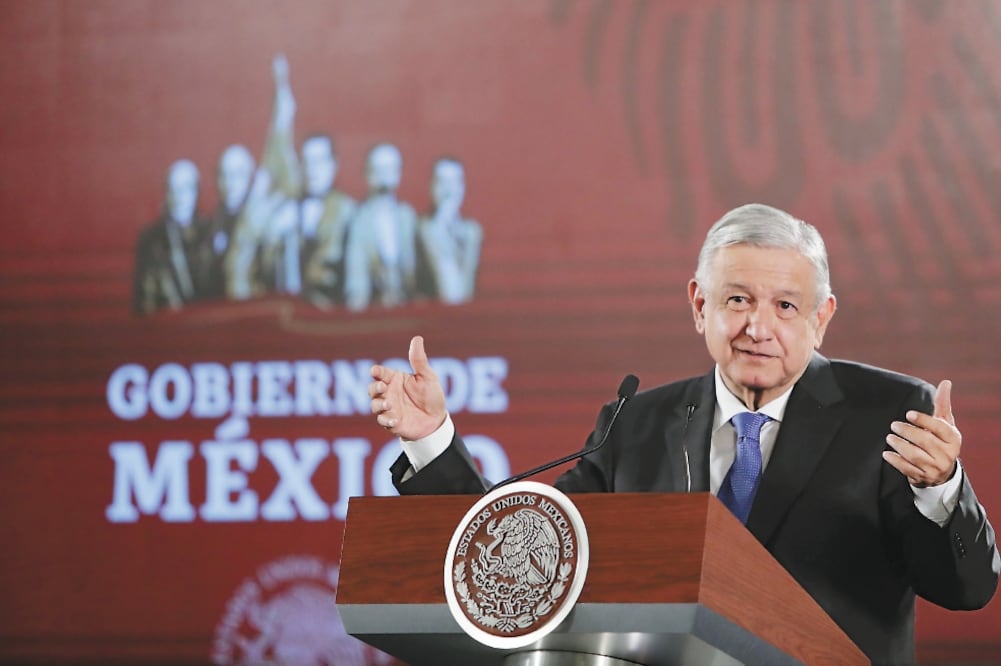En su conferencia matutina, el Presidente aseguró que habrá una limpia en las aduanas del país. Foto/IVÁN STEPHENS. EL UNIVERSAL