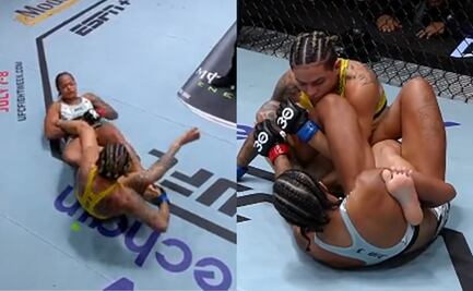 VIDEO: Peleadora de la UFC sufre terrible lesión ¡Se ‘rompió’ la rodilla ella sola!