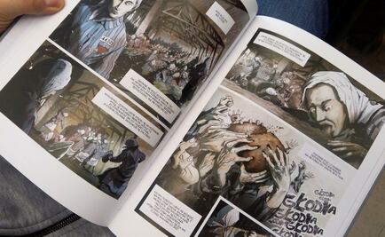 Sobrevivientes narran en novela gráfica el horror del Holocausto